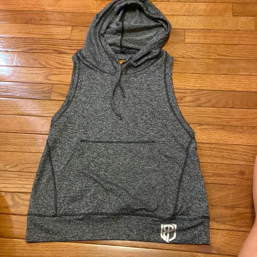 Born Primative Backless Hooded Tank